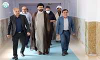 امام جمعه، رییس دانشکده، معاون درمان با حضور در بیمارستان گراش، با پزشکان دیدار کردند